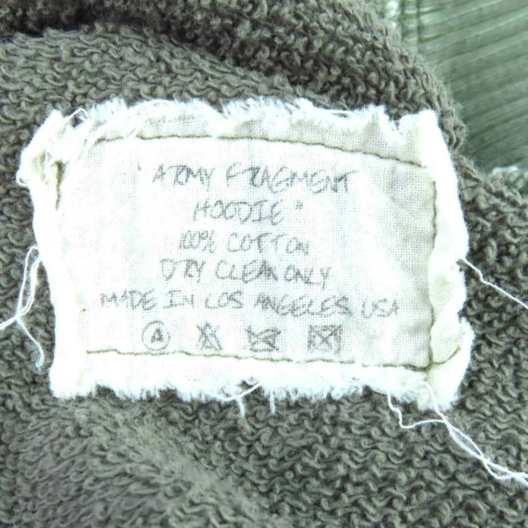 グレッグ・ローレンの素晴らしいフーディーFRAGMENT HOODIEダメージ加工と再構築3
