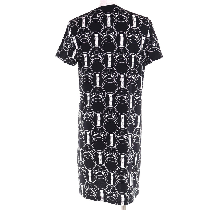 Excellent HERMES one piece La Promenade du Matin cotton Women 34 2H4508DB
