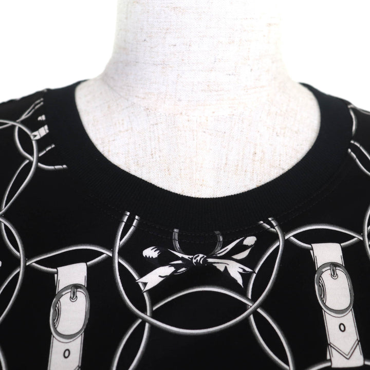 Excellent HERMES one piece La Promenade du Matin cotton Women 34 2H4508DB