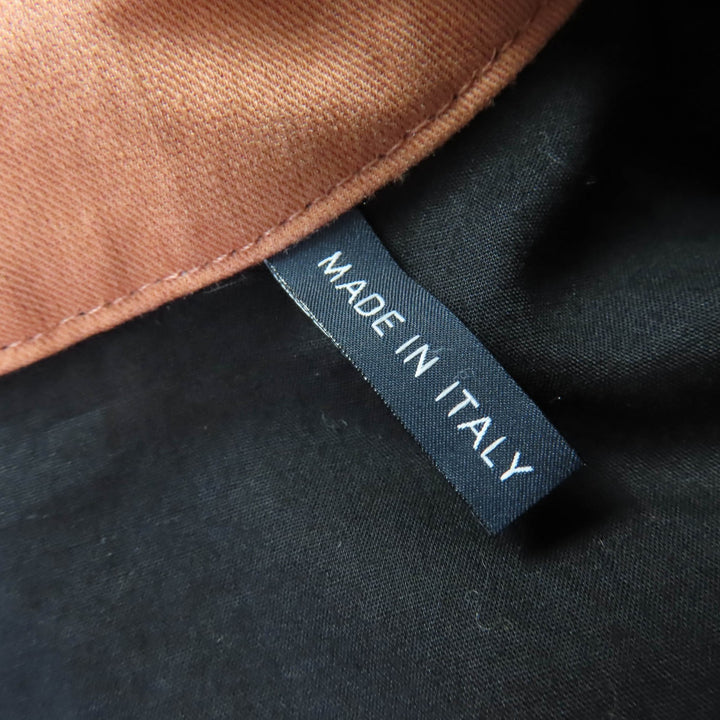 Excellent JIL SANDER NAVY Jacket cropped light brown Women 34 JDK553AJK03281