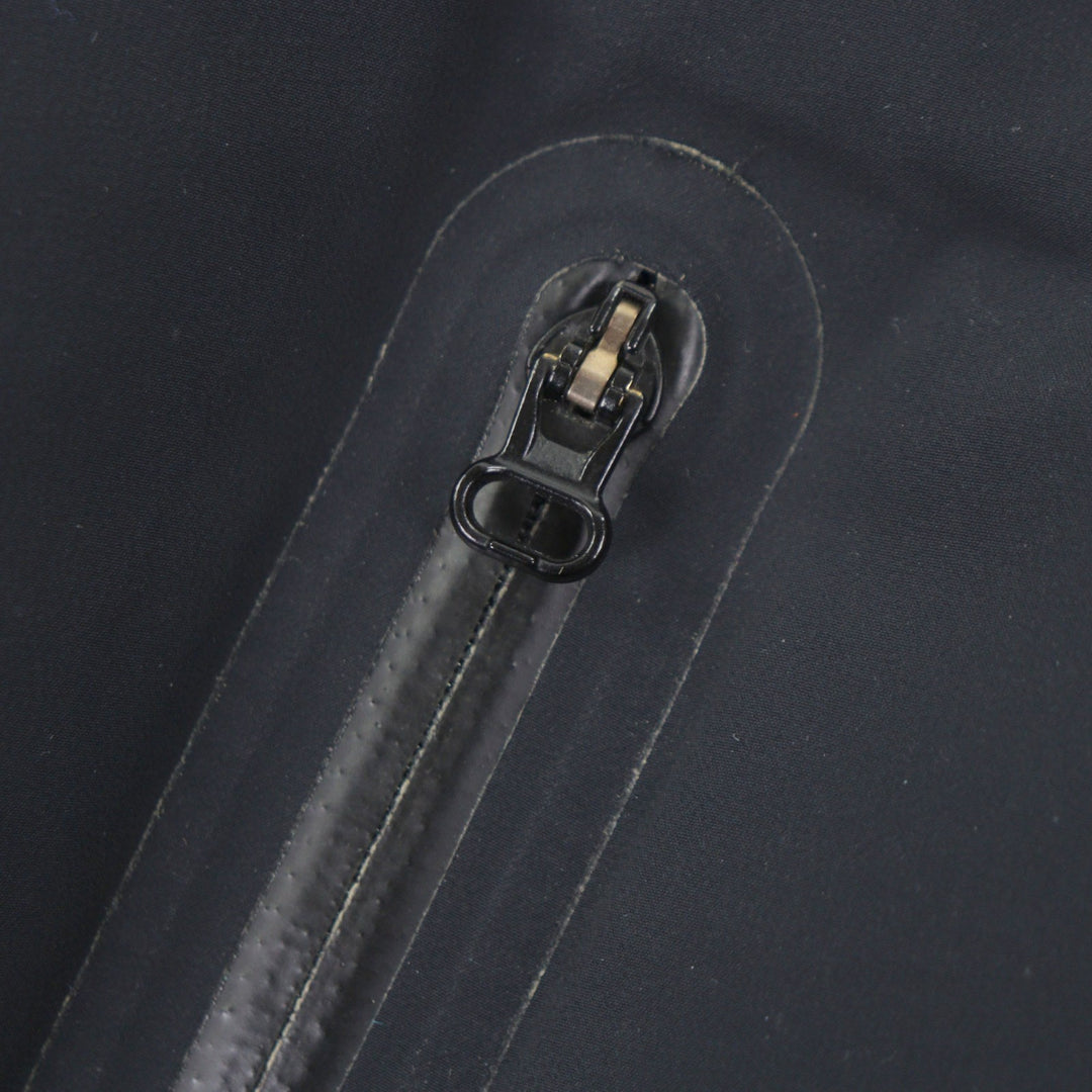Very Good DESCENTE down coat black Nylon mens S DIA3673U