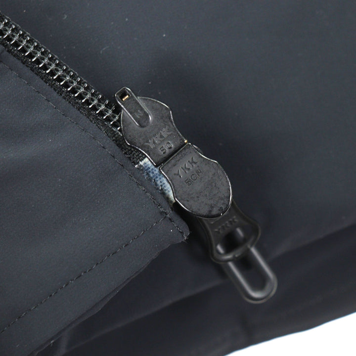 Very Good DESCENTE down coat black Nylon mens S DIA3673U