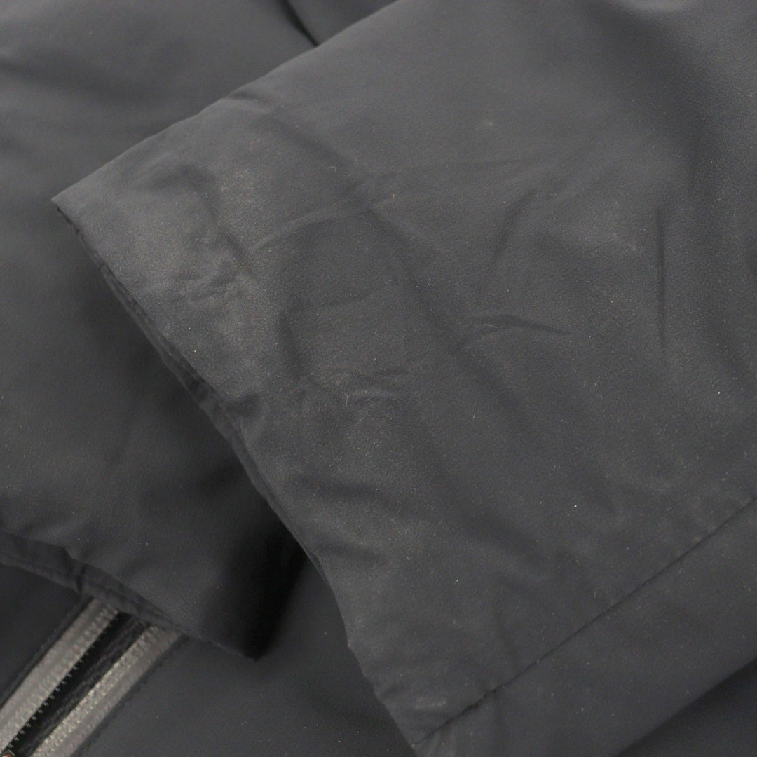 Very Good DESCENTE down coat black Nylon mens S DIA3673U