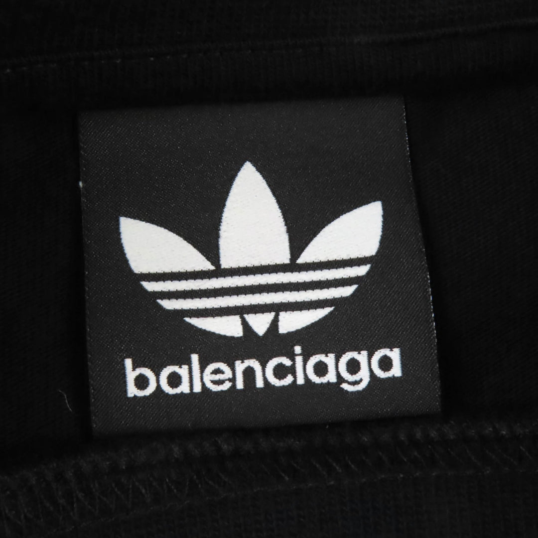 新品 BALENCIAGA×adidas 半袖Tシャツ ストライプ オーバーサイズ 3 739101