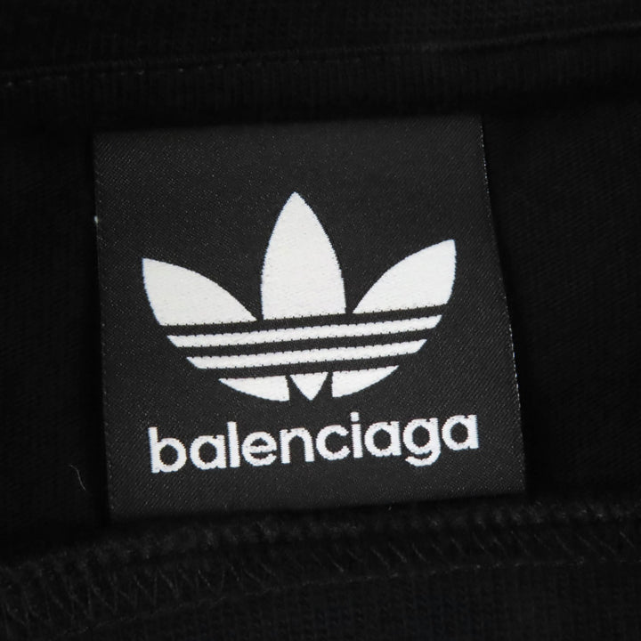 新品 BALENCIAGA×adidas 半袖Tシャツ ストライプ オーバーサイズ 3 739101