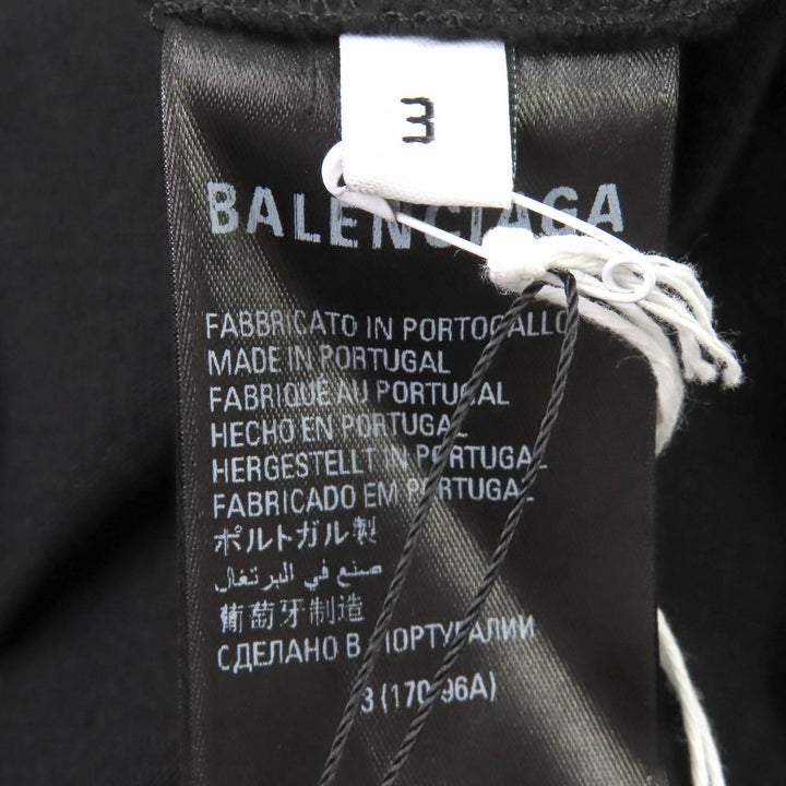 新品 BALENCIAGA×adidas 半袖Tシャツ ストライプ オーバーサイズ 3 739101