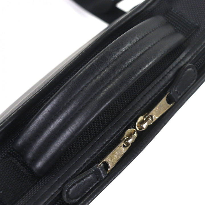 Great COACH Briefcase 2-way business bag and PC case black leather mens 0539