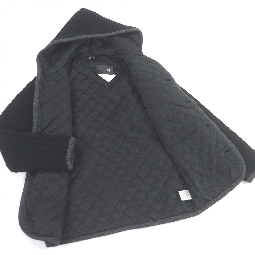 Pristine BURBERRY BLACK LABEL Padded cable knit Jacket