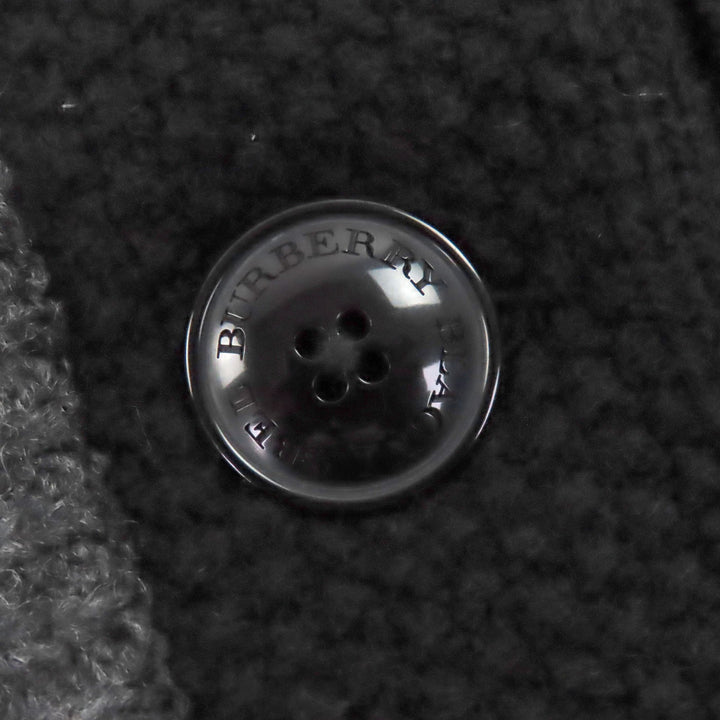 Pristine BURBERRY BLACK LABEL Padded cable knit Jacket