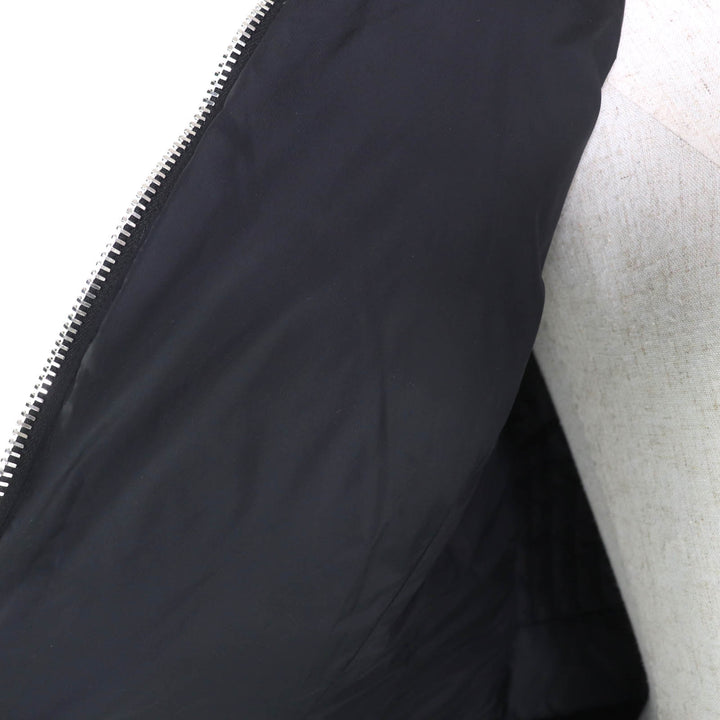 優れたMONCLERダウンコートOROPHINブラックナイロンレディース0