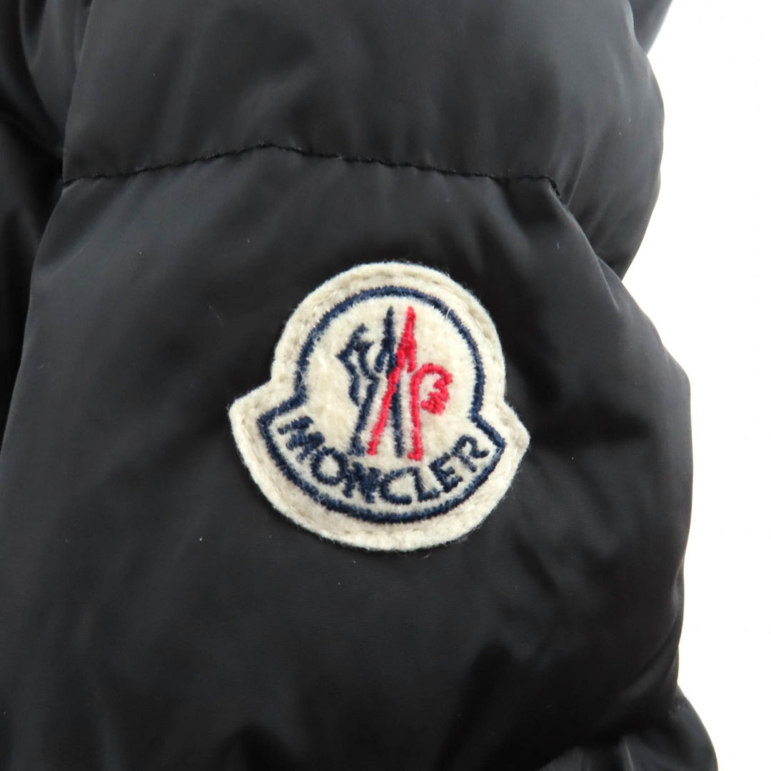 優れたMONCLERダウンコートOROPHINブラックナイロンレディース0
