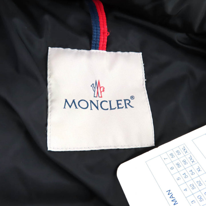 優れたMONCLERダウンコートOROPHINブラックナイロンレディース0