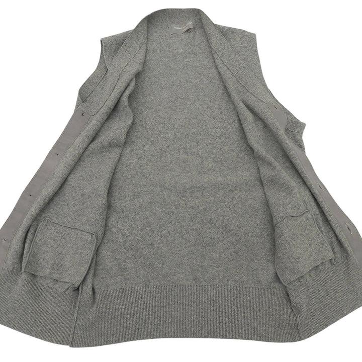 Great COMME des GARCONS HOMME knit gray wool mens AD1990