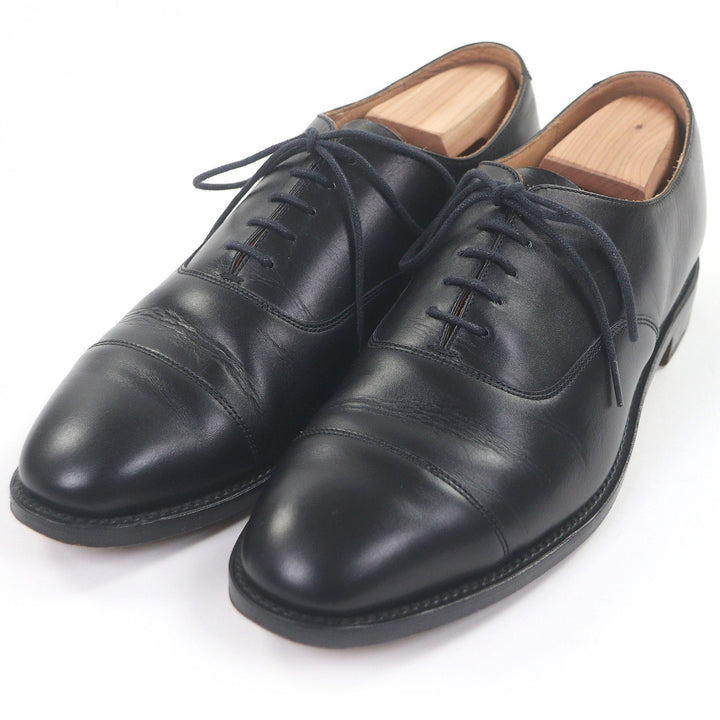 Excellent UNION WORKS Dress shoes Straight tip cap toe black mens 6