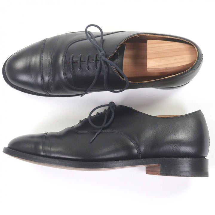 Excellent UNION WORKS Dress shoes Straight tip cap toe black mens 6