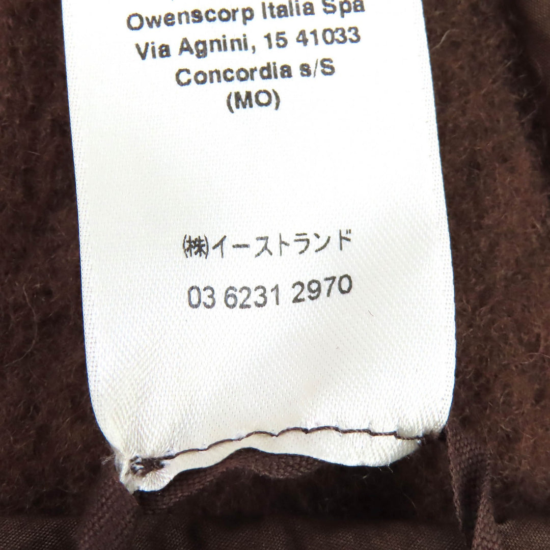 Great Rick Owens Jacket VERGINE WOOL JACKET Brown mens 48 RU02C7779-WFN