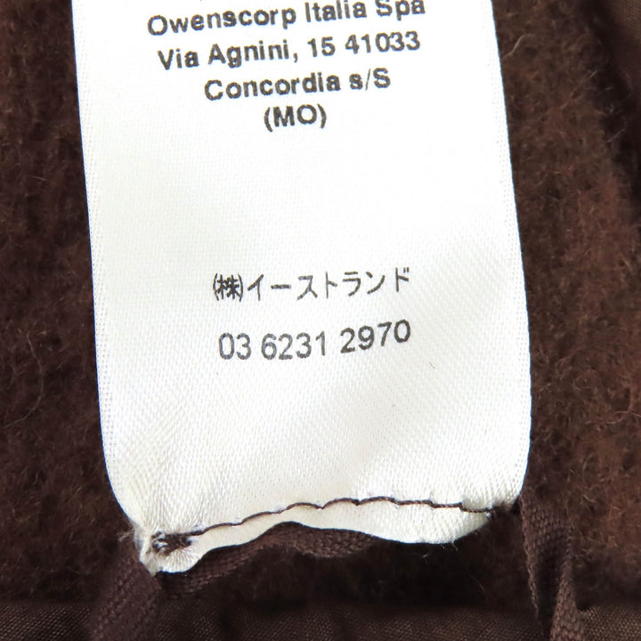 Great Rick Owens Jacket VERGINE WOOL JACKET Brown mens 48 RU02C7779-WFN