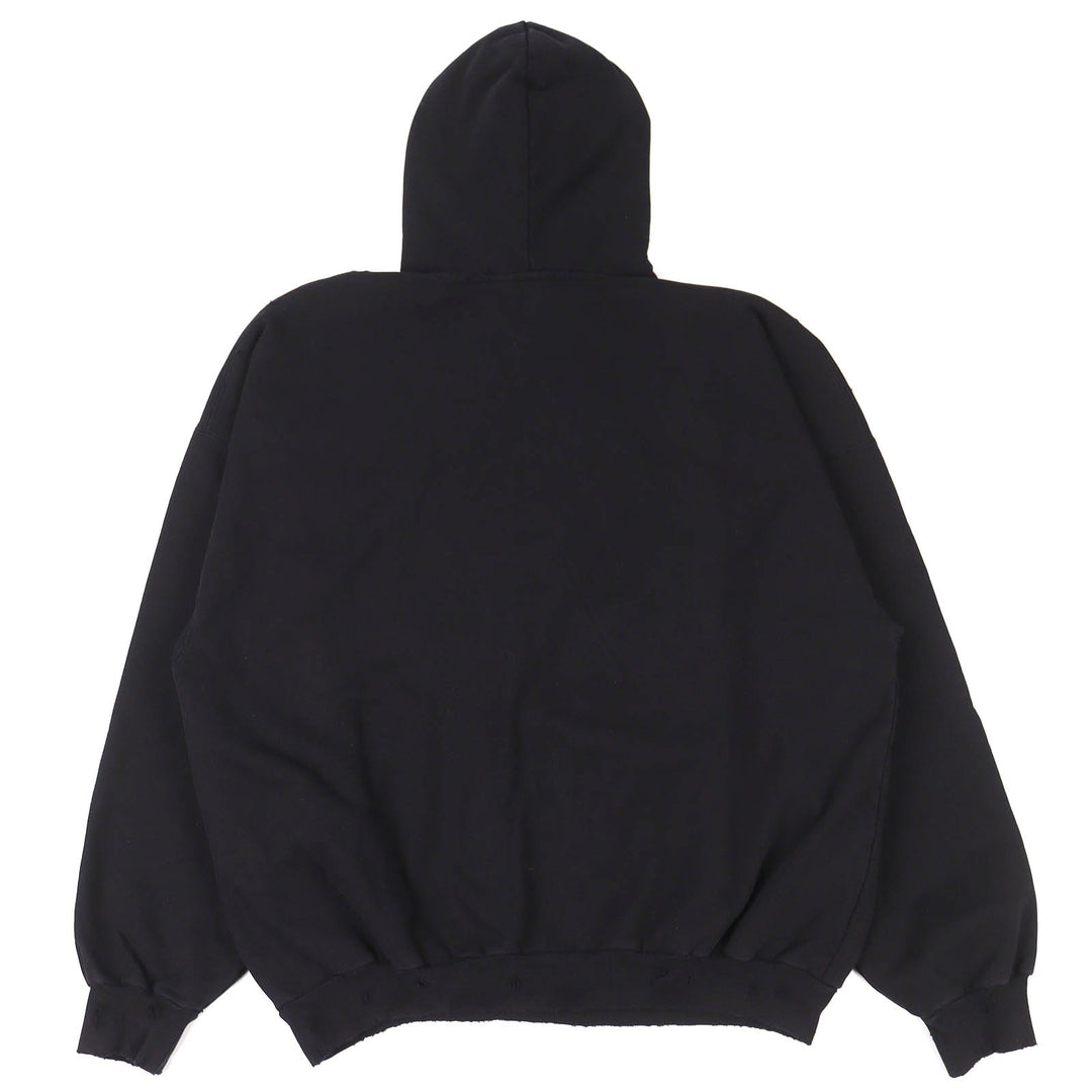 新品同様 BALENCIAGA パーカー VALENTINE CD HOODIE Valentine CD Distressed 2 739024
