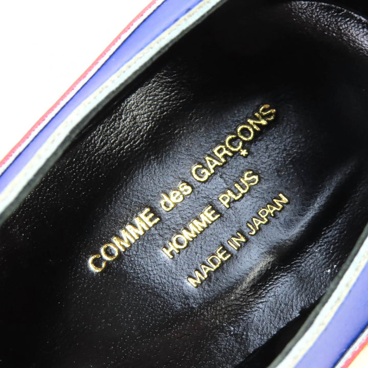 Pristine COMME des GARCONS HOMME PLUS sneakers color scheme leather 24 PA-K102