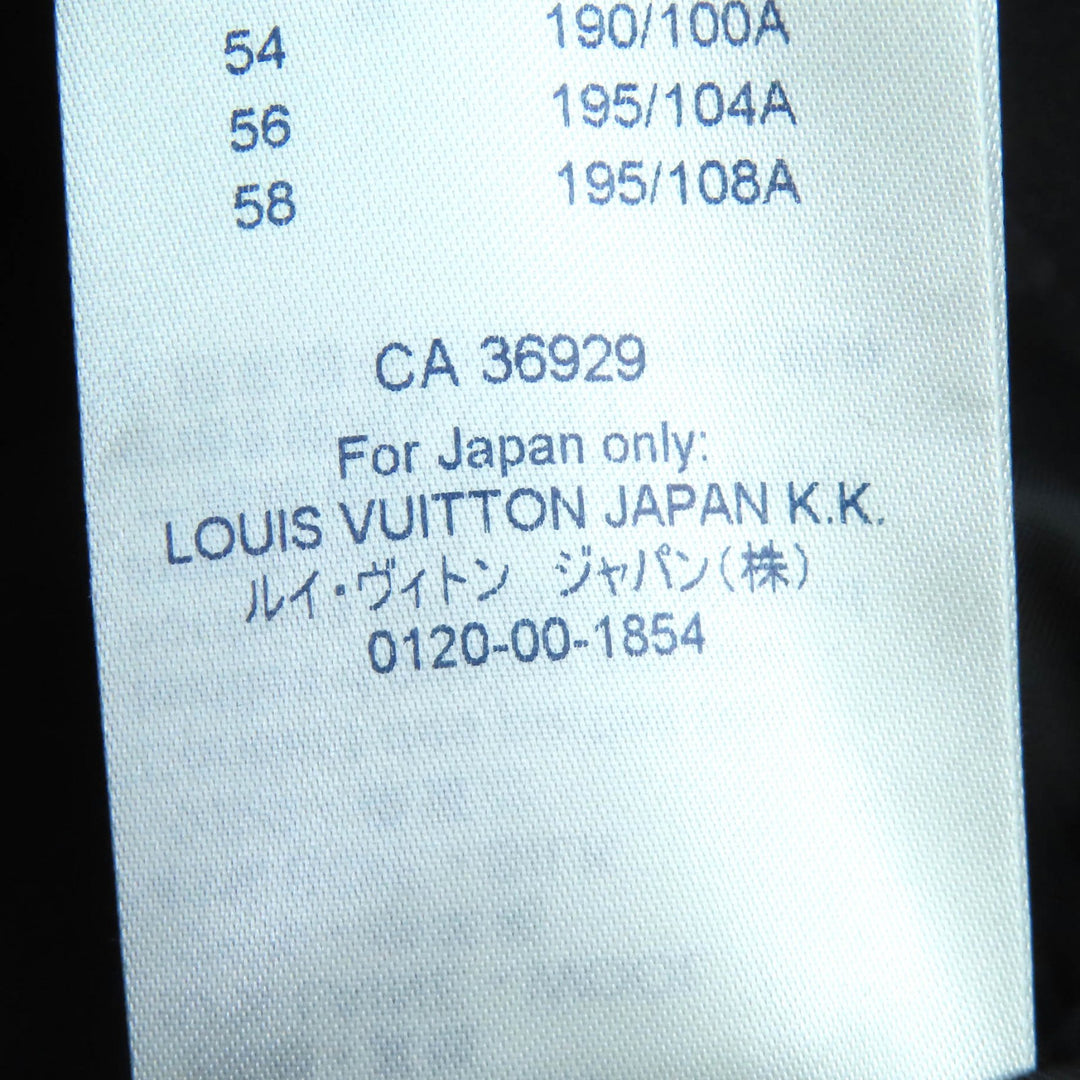 Excellent LOUIS VUITTON tailored jacket Shadow Monogram Camouflage Single 44