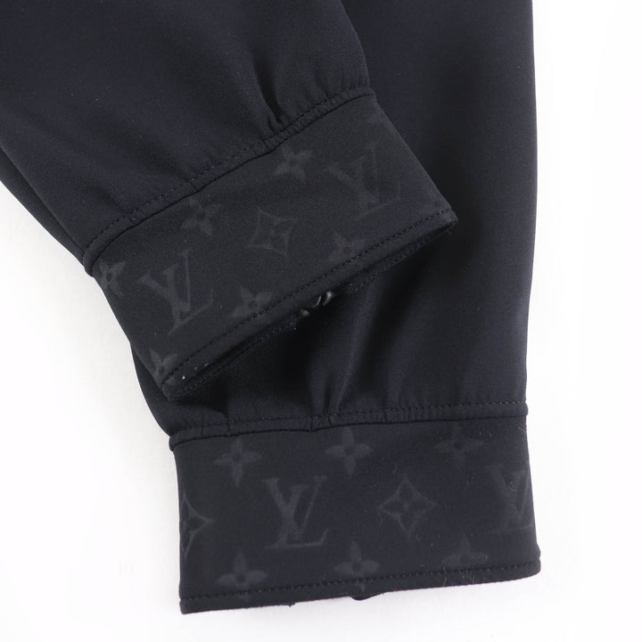 Excellent LOUIS VUITTON cargo pants Monogram detail black Women 36