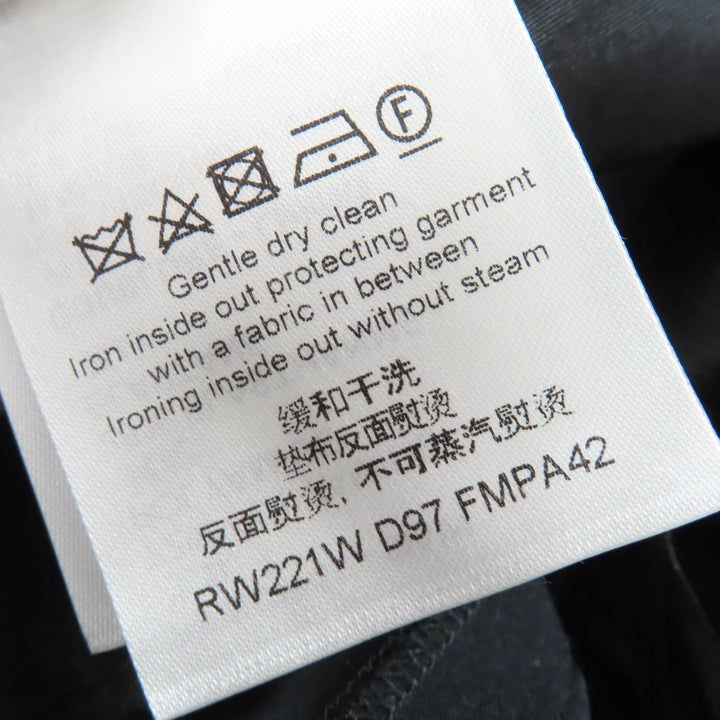 Excellent LOUIS VUITTON cargo pants Monogram detail black Women 36