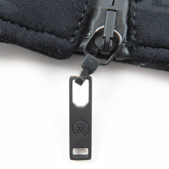 Excellent LOUIS VUITTON cargo pants Monogram detail black Women 36