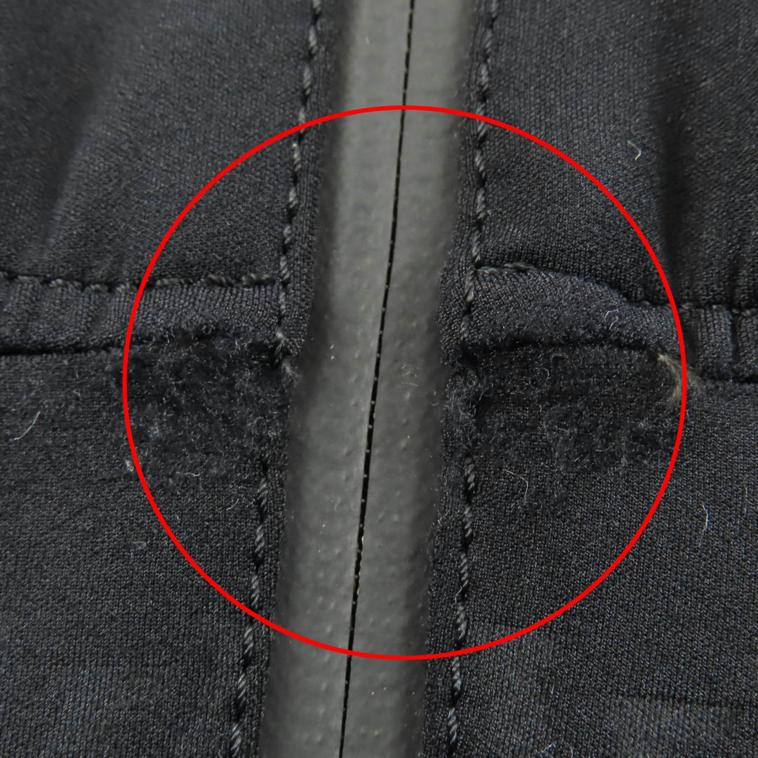 Excellent LOUIS VUITTON cargo pants Monogram detail black Women 36