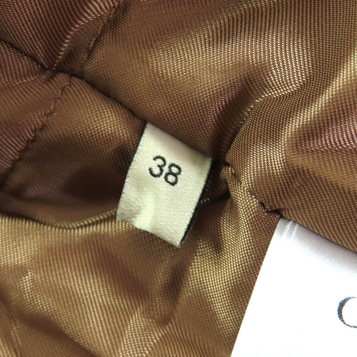 精美 GUCCI 长袖衬衫，饰有互扣式胸针，绗缝牛仔布，38 码，772882