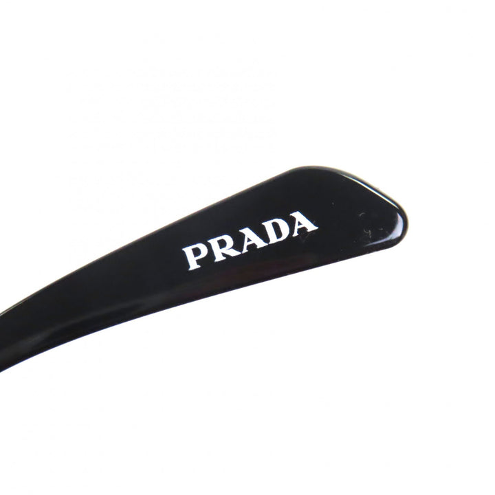 Excellent PRADA sunglasses Square Lens black mens SPRA15