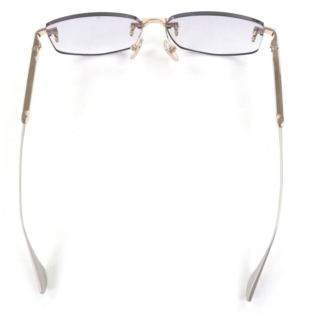 Pristine DITA sunglasses TRYSIM.75 Two Point Rimless gold