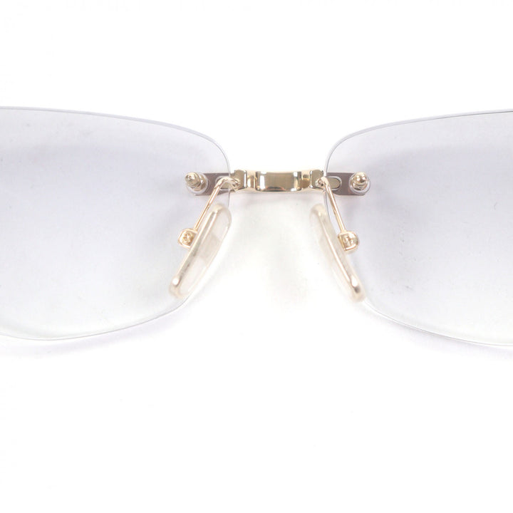 Pristine DITA sunglasses TRYSIM.75 Two Point Rimless gold