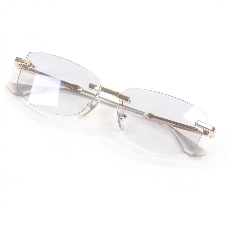 Pristine DITA sunglasses TRYSIM.75 Two Point Rimless gold
