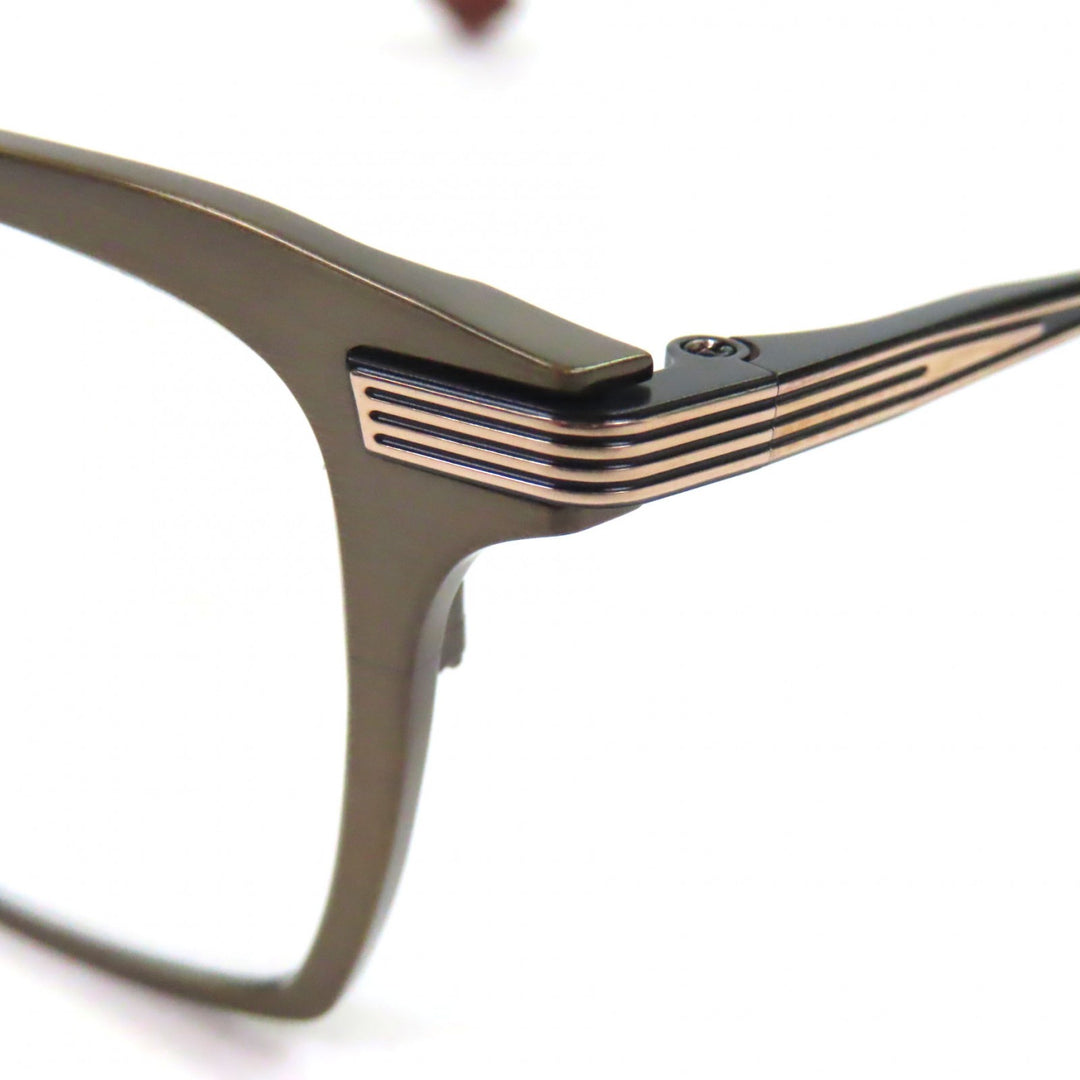 Pristine DITA Glasses LINRCON-TWO Square antique gold mens DTX187