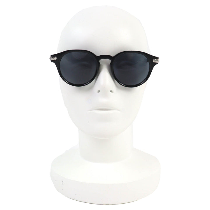 Great LOUIS VUITTON LV Signature Round Sunglasses Boston Eyewear black Z2434U