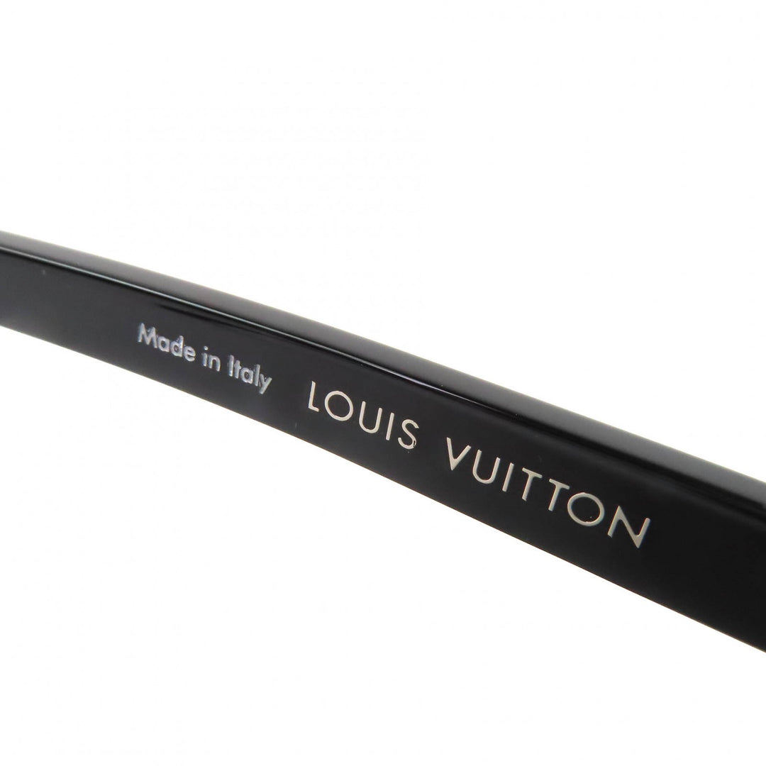 Great LOUIS VUITTON LV Signature Round Sunglasses Boston Eyewear black Z2434U