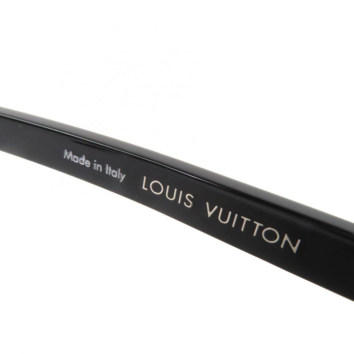 Great LOUIS VUITTON LV Signature Round Sunglasses Boston Eyewear black Z2434U