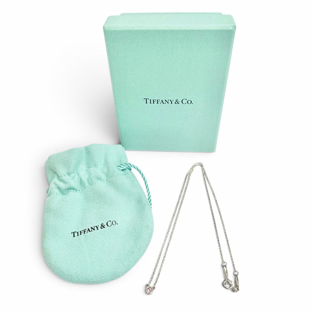 Great TIFFANY&Co. Necklace Color by the yard Silver AG925 Women