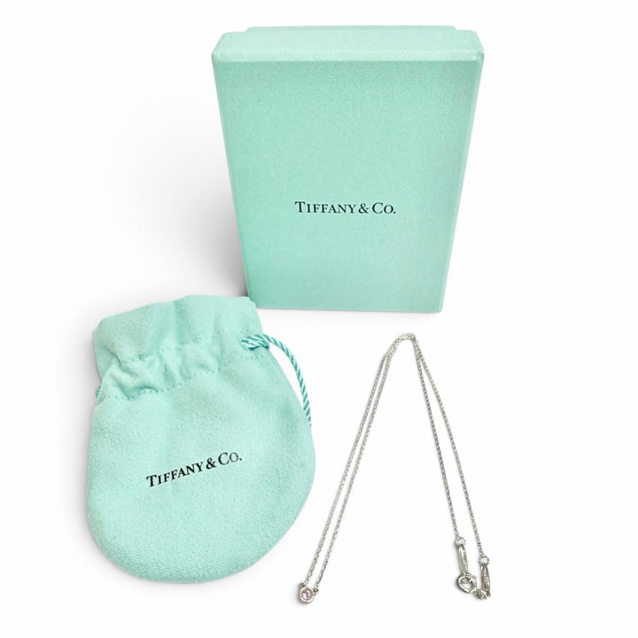 Great TIFFANY&Co. Necklace Color by the yard Silver AG925 Women
