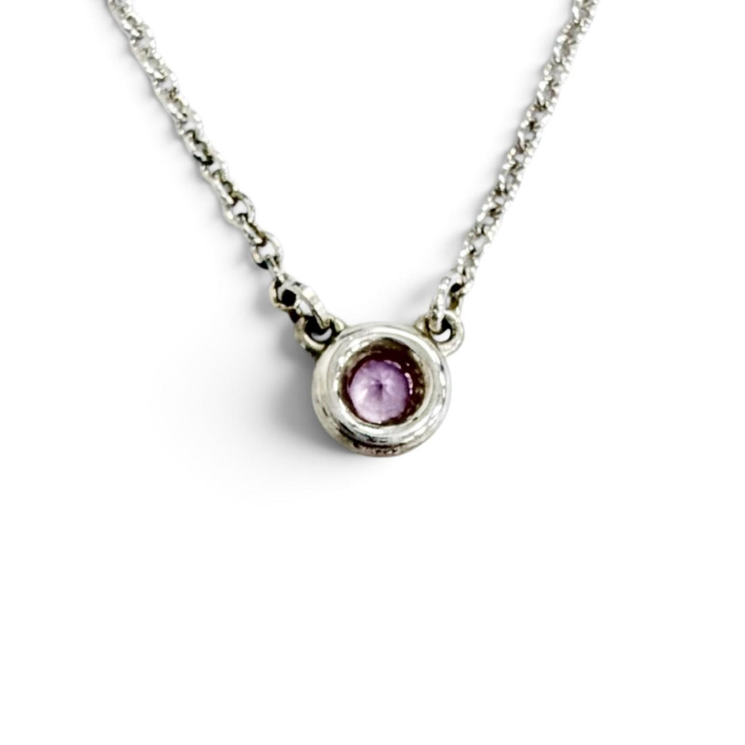 Great TIFFANY&Co. Necklace Color by the yard Silver AG925 Women