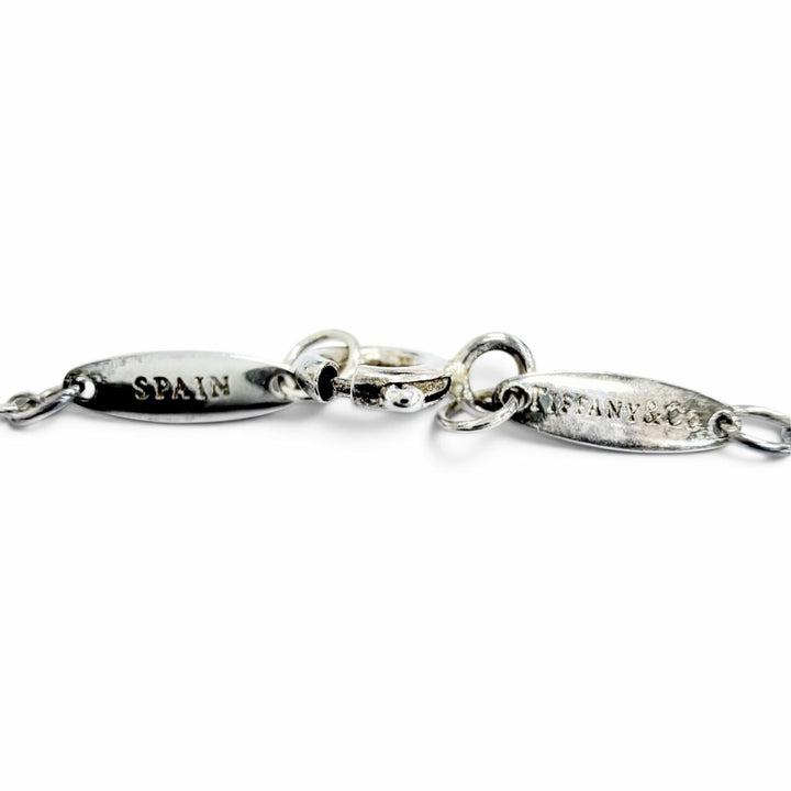 Great TIFFANY&Co. Necklace Color by the yard Silver AG925 Women