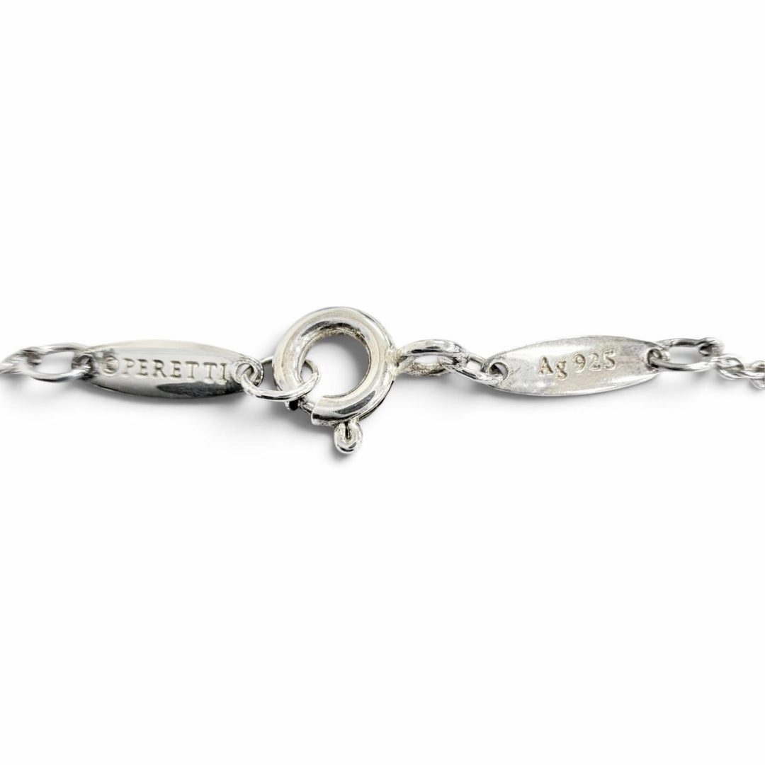 Great TIFFANY&Co. Necklace Color by the yard Silver AG925 Women