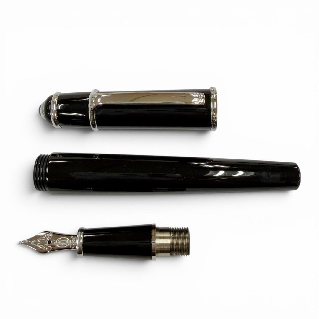 Great Cartier fountain pen Diaboro de Cartier black 18K mens