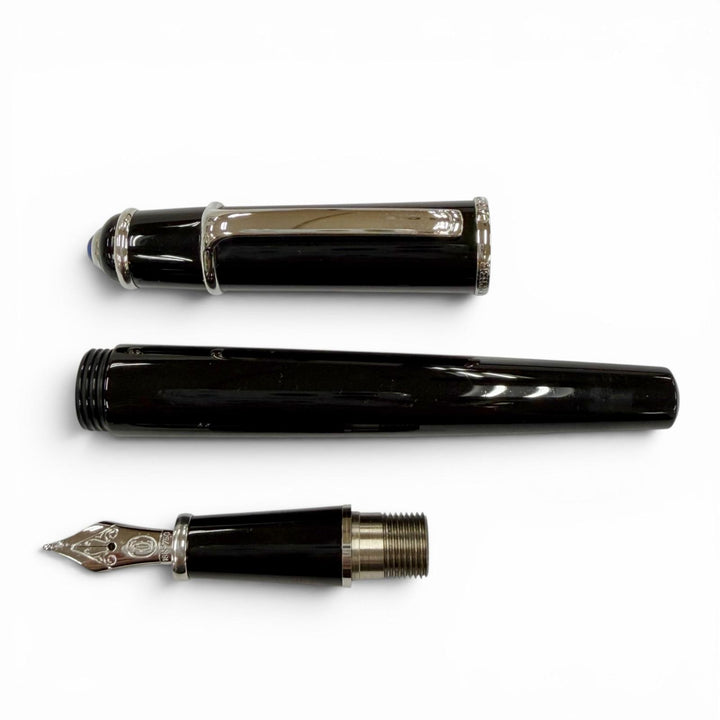 Great Cartier fountain pen Diaboro de Cartier black 18K mens