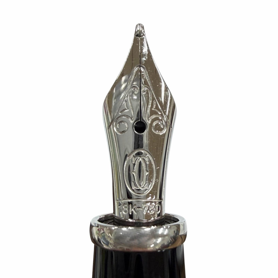 Great Cartier fountain pen Diaboro de Cartier black 18K mens