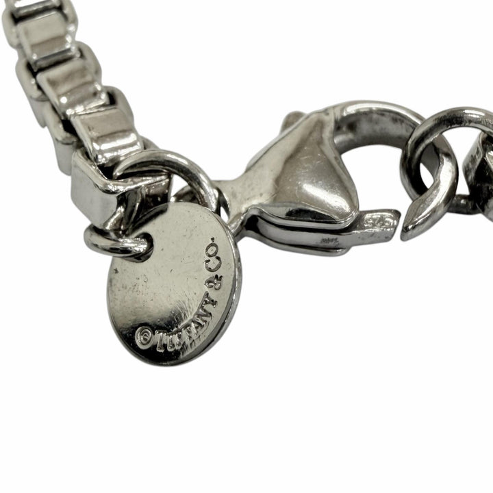 Great TIFFANY&Co. bracelet Venetian Chain Silver SV925 mens