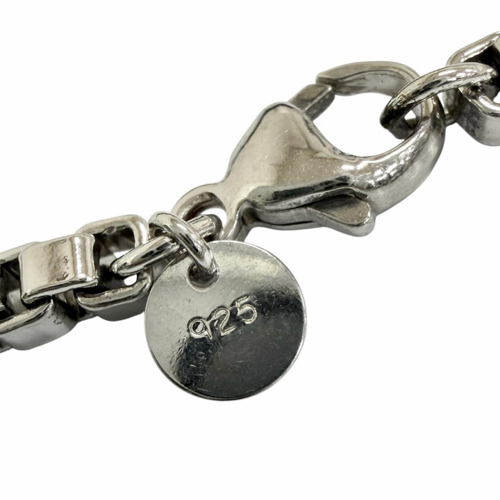 Great TIFFANY&Co. bracelet Venetian Chain Silver SV925 mens