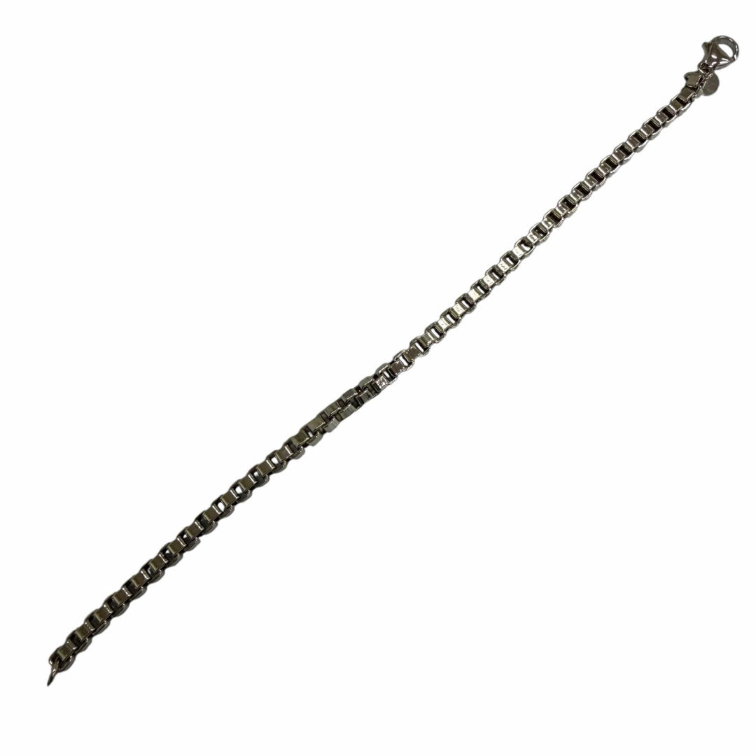 Great TIFFANY&Co. bracelet Venetian Chain Silver SV925 mens