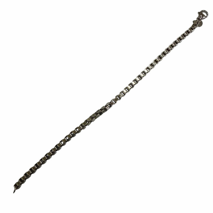 Great TIFFANY&Co. bracelet Venetian Chain Silver SV925 mens