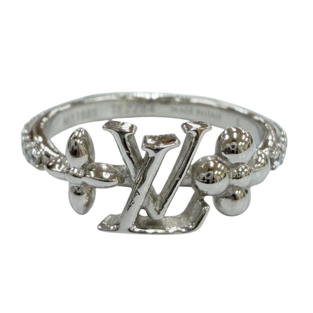 Great LOUIS VUITTON Ring ring LV Iconic Silver Women S M1188S